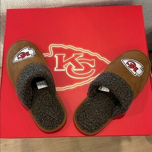 Kansas City Chiefs Brown Loafers NWOT